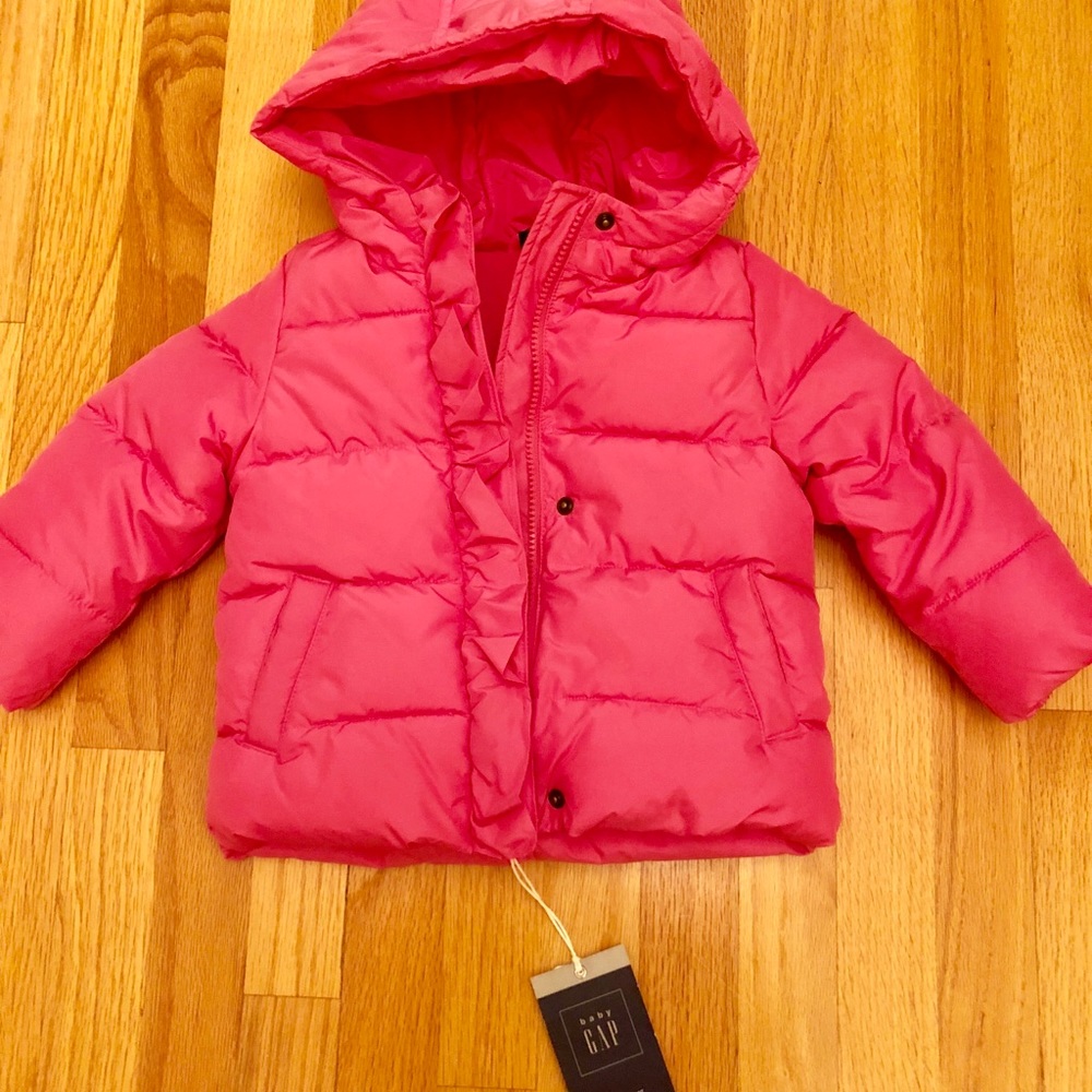 NWT Gap Pink Winter Coat Girls 3T